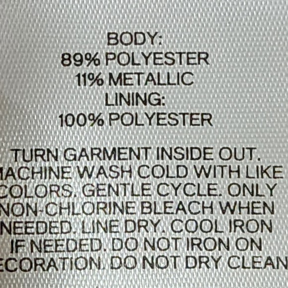 EXPRESS Floral Metallic Gold Puff Sleeve Shoulder Sheath Wrap Dress Size large - Picture 8 of 15